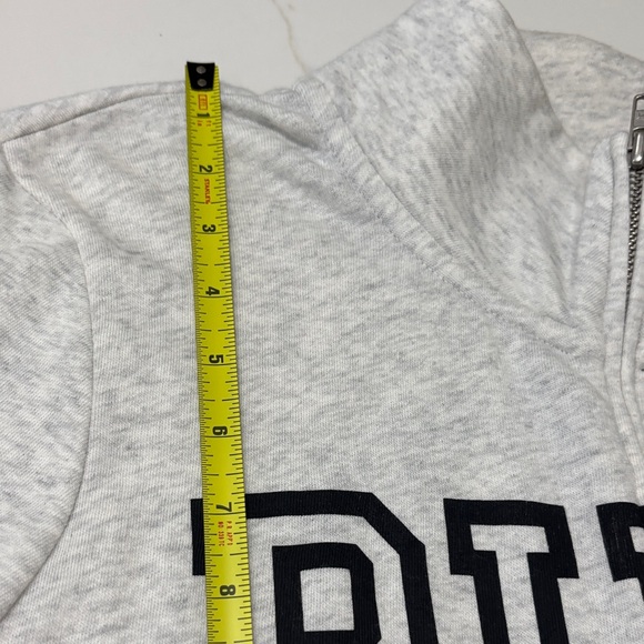 PINK Victoria's Secret Light Gray Vegas Pullover - Picture 6 of 11